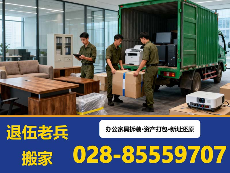 办公室搬迁服务体系详解——免费上门估价+打包拆装搬运一站式服务